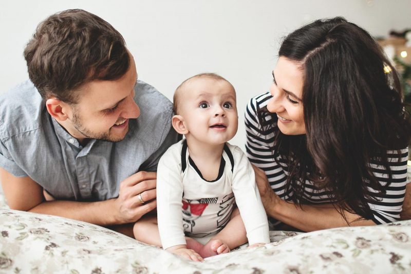 A new baby can be a cause of stress and strain on a marriage