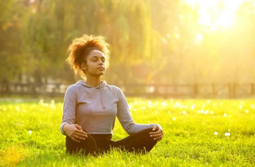Meditation is a great way to start the day