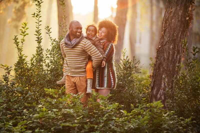 Spending time outdoors with friends and family is a great way to combat depression