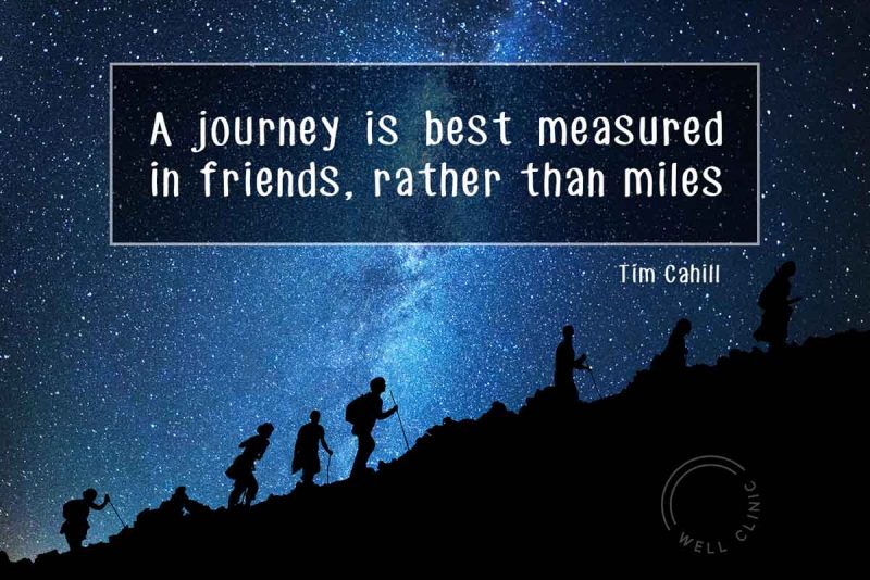 Quote by Tim Cahill "A journey is best measured in friends, rather than miles"