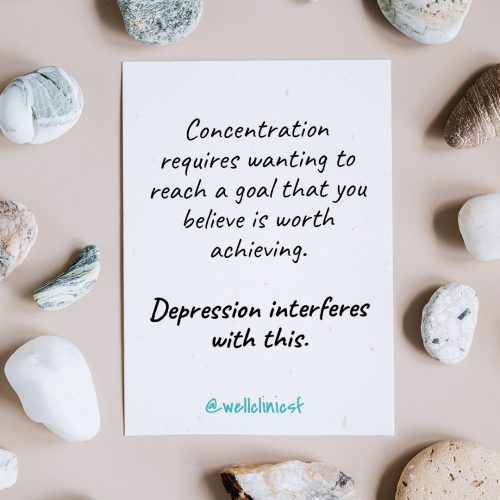 Blog Image 1 for How Depression Can Lead to Loss of Concentration Blog Posting