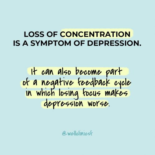 Blog Image 2 for How Depression Can Lead to Loss of Concentration Blog Posting