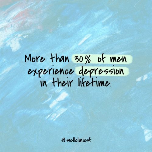 San Francisco therapist Depression in Men