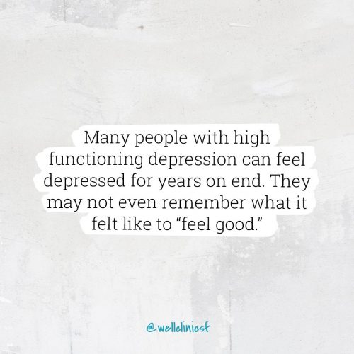 What is High Functioning Depression