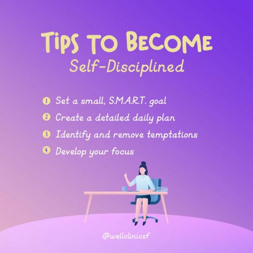 Tips to Become Self-Disciplined