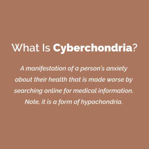 What is cyberchondria