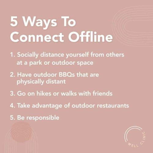 5 ways to connect offline 