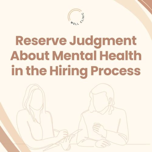 Mental Health and Hiring