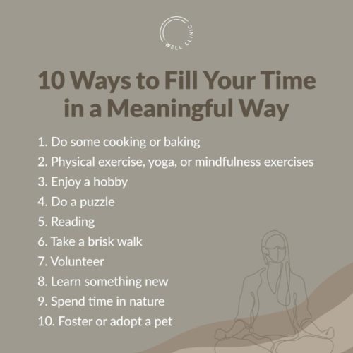 Meaningful Ways to Fill Your Time